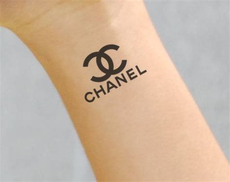 chanel temporary tattoos